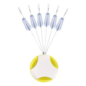 Silicone figure eight ring anti-tangle bean transparent fishing supplies