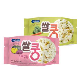 【85元到手7件】任选bebecook婴幼儿零食辅食粥米饼零食小吃饼干