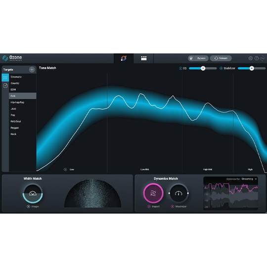 IZotope Ozone 12 Ozone 12 AI intelligent one-click mastering effect mixing plug-in