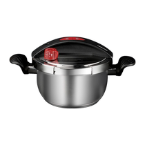 Lingfeng mini pressure cooker 3 liters 3L official flagship store 304 stainless steel pressure cooker household small new