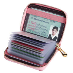 Card holder, large-capacity driving document jacket, men's and women's anti-degaussing coin purse, one-piece high-end compact credit document slot