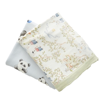 Oak Family baby four-layer gauze blanket baby summer special thin quilt newborn cool quilt blanket