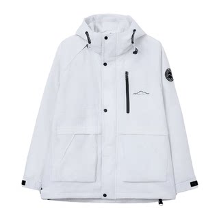 王一博同款鸭鸭2025新款工装派克羽绒服男女冬季加厚短款情侣外套