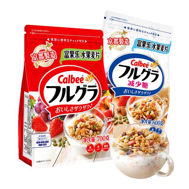 Calbee Fruit Oatmeal imported from Japan