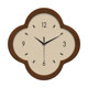Cream Wind Cloud Wall Clock Decorative Painting Electronic Clock