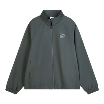 Puma winter windproof and water-repellent baseball uniform for men and women woven loose sports and leisure jacket 635714-44