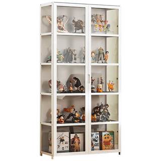 手办展示柜乐高亚克力展示架玻璃柜台化妆品产品摆件小型陈列柜子