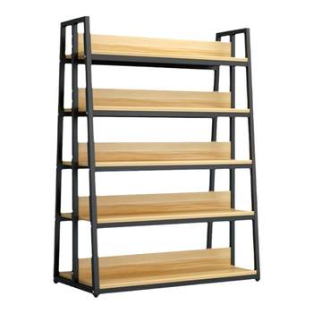 Nakajima shelf display rack ເຄື່ອງສໍາອາງ ຕູ້ສະແດງຮ້ານສະດວກຊື້ເຄື່ອງຂຽນຮ້ານ multi-layer double-sided combination rack supermarket storage