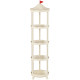 High-looking large-diameter dust-proof doll storage bucket