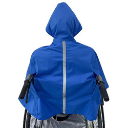 Manual/electric wheelchair special raincoat raincoat, cover the wind and rain, the elderly elderly disabled cars scooter rain cover