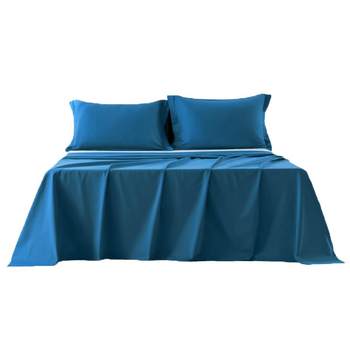 Class A 100-count brushed long-staple cotton bed sheets single piece pure cotton single 1.5 solid color double 1.8m 2.0m quilt