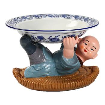 Wufu tongzi farmer creative ming champion tableware