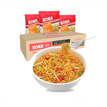 (Self-operated) Full box｜KOKA delicious multi-flavor instant noodles 85g*30 bags of instant noodles imported from Singapore