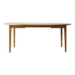 Jiayi solid wood dining table household Japanese retractable dining table modern simple small apartment dining table foldable round table