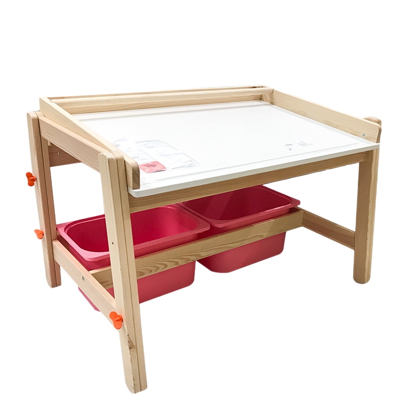 Height-adjustable children's table and chair IKEA