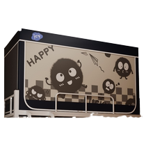 MUJI Mosquito Net Student Dormitory New Blackout Bed Curtain Integrated Bunk Dormitory Single Bed Curtain