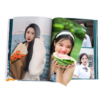 Kindergarten graduation season photo album custom-made photo book for universities middle schools and primary schools washed and made into diy commemorative album printed into a book