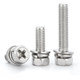 304 stainless steel cross three combination hexagon