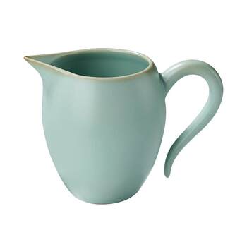 Qingdan ru kiln fair cup ຈານດຽວ ຈອກຜູ້ຊາຍ