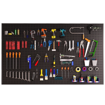 Tool wall hole board universal hardware storage board organizer shelf stainless steel punching board hanging wall rack