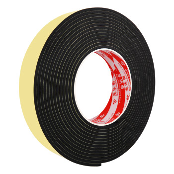 sealing tape flat strip EPDM foam sealing strip ຕູ້ປິດຕູ້ໄຟຟ້າຕູ້ caulking tape sponge strip self-adhesive