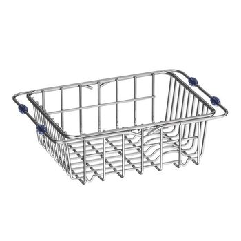 Sink drain basket stainless steel dishwasher sink vegetable basin telescopic kitchen storage rack dish storage rack kitchen supplies