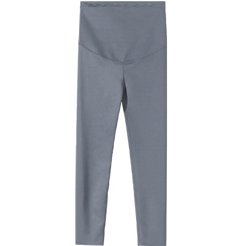 Extended version tall autumn and winter plus velvet plus size maternity pants