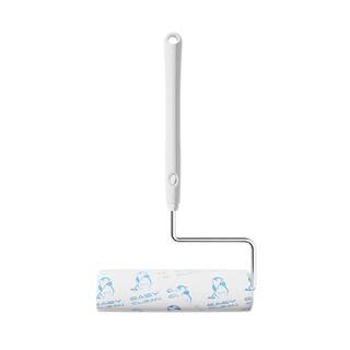 吉小贝粘毛器滚筒可撕式粘尘毡毛黏毛滚刷子替换卷纸衣物除毛神器