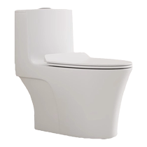 Household flush toilet bathroom water-saving super-rotating siphon type high-impact anti-odor and splash-proof ceramic toilet 1145