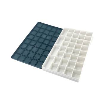 Large grid storage box with large capacity 24 grids 36 grids 48 grids