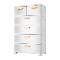 Cedar Thickening special Large Number of plastic Drawer Containing Cabinet Five Bucket Cabinet Living Room Wardrobe Home Lockers Disposal Cabinet