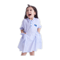 Maradin childrens clothing girls dresses 2023 summer new style big childrens shirt style large skirt skirt