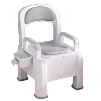 Toilet for the elderly removable toilet home bedroom pregnant women adults bedside sturdy anti-fall anti-odor winter