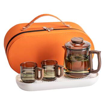 Jiangxu portable travel kung fu tea set small set