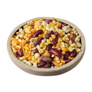 Northeastern glutinous corn and kidney bean porridge