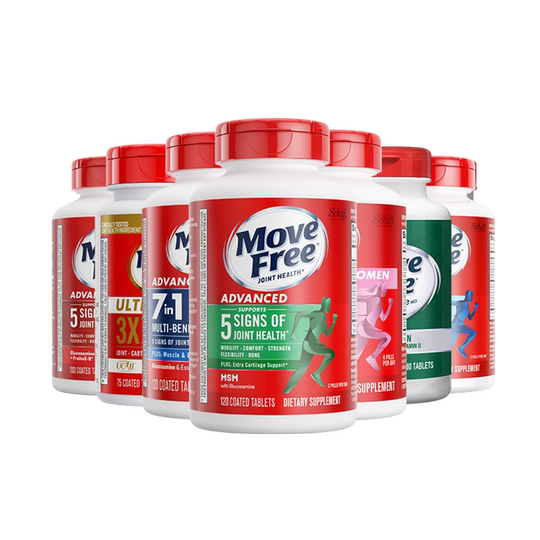 【自营】益节Move Free氨糖软骨素维骨力成人老人关节氨糖骨胶原