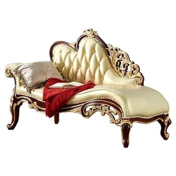 Beauty couch european solid wood american imperial chaise