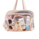 Waterproof large capacity dry and wet separation toiletries