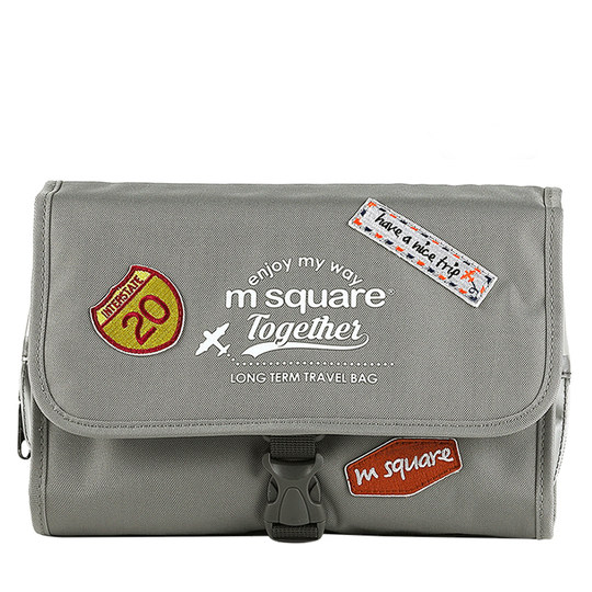 Trousse de toilette humide et sèche de grande capacité msquare