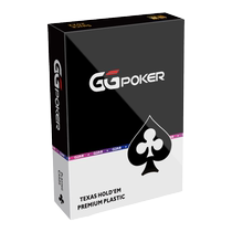 GG Poker Texas Poker Playing Cards Plastic PVC Waterproof Texas Special Poker Oversized Fonts WPT Chess room