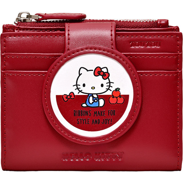 TOUTOUHelloKitty Joint Wallet Hello kt card bag storage coin wallet birthday gift for women