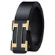 Paul toothless inner buckle non-leakable leather belt for men