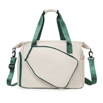 2026 new portable men's and women's shoulder bags, large-capacity single-shoulder cross-body pickleball bags that can accommodate rackets and independent shoe compartments