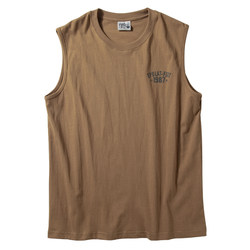 ເສື້ອຍືດຜູ້ຊາຍລະດູຮ້ອນກິລາບາງໆອອກ ກຳ ລັງກາຍ sleeveless t-shirt summer round neck loose trendy brand pure cotton top