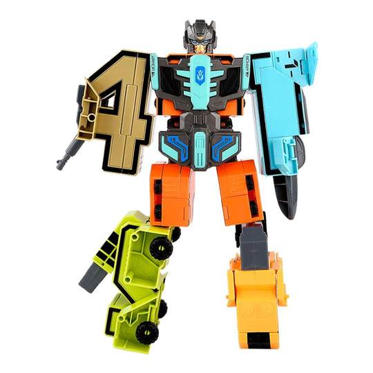 Digital boy educational transforming robot gift for children
