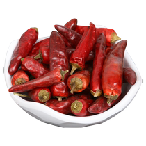 Chili sèche 250g chili marchandises sèches Colonne de pierre de Chongqing rouge nouilles de poivron rouge avec des nouilles épicées chaudes et épicées de poivrons rouges vers les bretzels