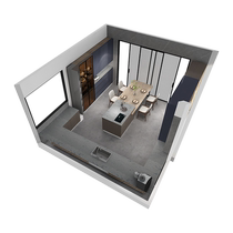 Quanyou whole house customized integrated home built-in cabinet custom kitchen furniture combination simple kitchen decoration