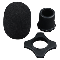 Thickened sponge cover microphone cover non-disposable microphone wireless microphone anti-slip ring anti-fall ring microphone protective cover
