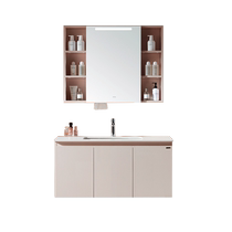 Wrigley bathroom slate bathroom cabinet induction smart mirror slate ceramic integrated basin wash basin cabinet combination new