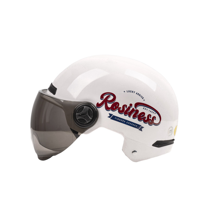 Chengye electric car helmet personalized retro english